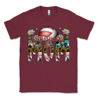 Burgundy volleyball mom Classic Tee - SublimationCraftShop