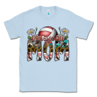 Dusty Blue volleyball mom Classic Tee - SublimationCraftShop