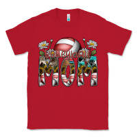 Red volleyball mom Classic Tee - SublimationCraftShop