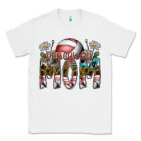 White volleyball mom Classic Tee - SublimationCraftShop