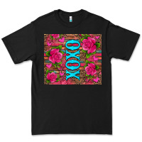 Black xoxo valentine's day pink roses and hearts Premium Tee - Jasminsmagicworld