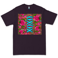 Plum xoxo valentine's day pink roses and hearts Premium Tee - Jasminsmagicworld
