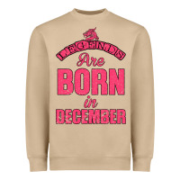 Mushroom LEGENDS ARE BORN İN DECEMBER Heavyweight Sweatshirt - Bettercallsaul