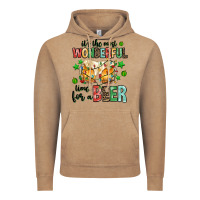 Vintage Coffee its the most wonderful time for a year Vintage Hoodie - MaliasSmallBusiness
