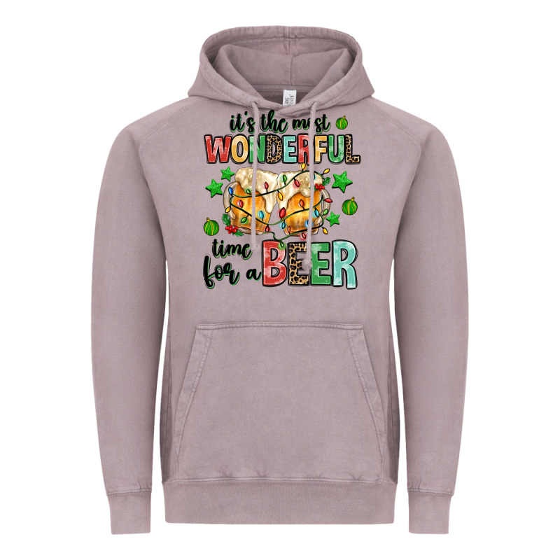 Its The Most Wonderful Time For A Year Vintage Hoodie by MaliasSmallBusiness | Teevron