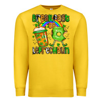St. Patrick's Breakfast Of Leprechaun Premium Sweatshirt | Teevron