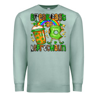 Seafoam St. Patrick's Breakfast of leprechaun Premium Sweatshirt - OliviaCreatesArt