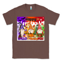 Chestnut happy hallothanksmas gnomies Classic Tee - MaliasSmallBusiness