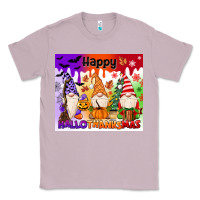 Lilac happy hallothanksmas gnomies Classic Tee - MaliasSmallBusiness