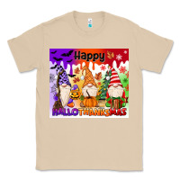 Mushroom happy hallothanksmas gnomies Classic Tee - MaliasSmallBusiness