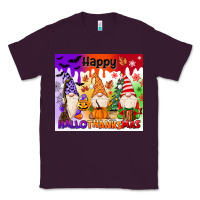 Plum happy hallothanksmas gnomies Classic Tee - MaliasSmallBusiness