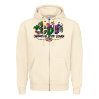 Cdl Mardi Gras Zipper Hoodie | Teevron