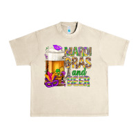 Sandshell Mardi Gras and beer Urban Heavy Tee - BundleAndBundleShop