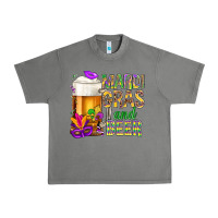 Tornado Mardi Gras and beer Urban Heavy Tee - BundleAndBundleShop
