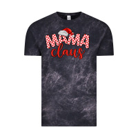 Cloud Black Mama Claus Vintage Tee - MaliasSmallBusiness