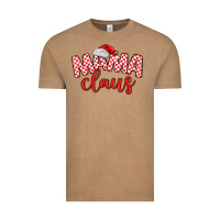 Vintage Coffee Mama Claus Vintage Tee - MaliasSmallBusiness