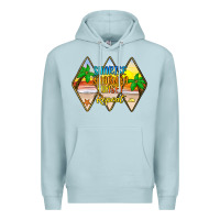 Blue Mist sunrise sunburn sunset repeat Premium Hoodie - JahusDesignShop