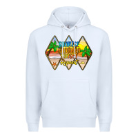 White sunrise sunburn sunset repeat Premium Hoodie - JahusDesignShop