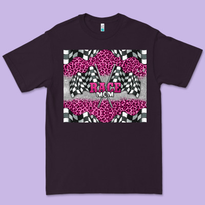 Race Mom Premium Tee Designed By Barkaloodesign