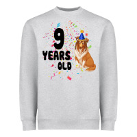 9 Years Old Heavyweight Sweatshirt | Teevron