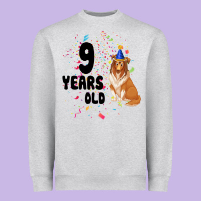 9 Years Old Heavyweight Sweatshirt Designed By Bettercallsaul