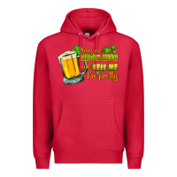 Cardinal Buy me green beer and tell me i'm pretty Premium Hoodie - CowGirlArtShop