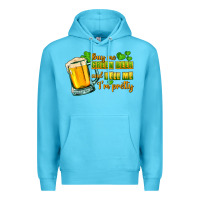 Ocean Blue Buy me green beer and tell me i'm pretty Premium Hoodie - CowGirlArtShop