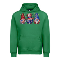 Emerald American Gnomes Urban Hoodie - CowhideDigitalArt