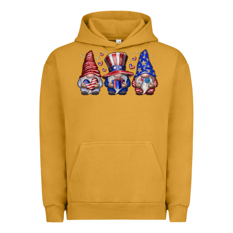 American Gnomes Urban Hoodie by CowhideDigitalArt | Teevron
