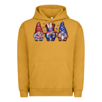 Pigment Peanut Butter American Gnomes Urban Hoodie - CowhideDigitalArt