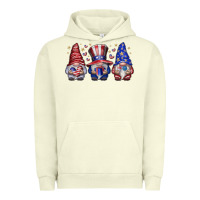 Pigment Pistachio American Gnomes Urban Hoodie - CowhideDigitalArt