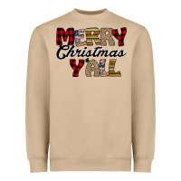 Mushroom Merry Christmas Y'all Heavyweight Sweatshirt - Bettercallsaul