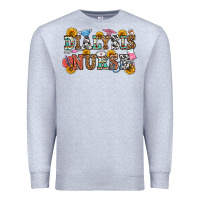 Heather Grey dialysis nurse Premium Sweatshirt - OliviaCreatesArt