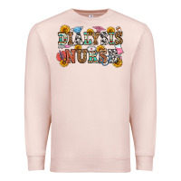 Pale Pink dialysis nurse Premium Sweatshirt - OliviaCreatesArt