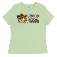 Matcha cinco de mayo skull Ladies Tee - BarkalooDesign