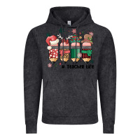 Vintage Black teacher christmas Vintage Hoodie - MaliasSmallBusiness