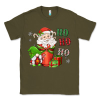 Army Green ho ho ho gnome santa coffee cup Classic Tee - MaliasSmallBusiness