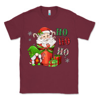 Burgundy ho ho ho gnome santa coffee cup Classic Tee - MaliasSmallBusiness
