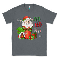 Charcoal Heather ho ho ho gnome santa coffee cup Classic Tee - MaliasSmallBusiness