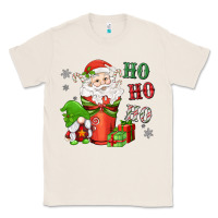 Natural ho ho ho gnome santa coffee cup Classic Tee - MaliasSmallBusiness