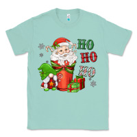 Seafoam ho ho ho gnome santa coffee cup Classic Tee - MaliasSmallBusiness