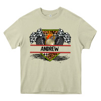 Mossy custom name race flag and race equipment Heavy Core Tee - AdoDesignShop
