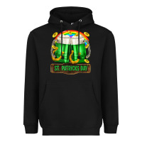 Black St. Patrick's Day beer Heavyweight Hoodie - OliviaCreatesArt