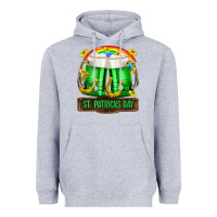 Heather Grey St. Patrick's Day beer Heavyweight Hoodie - OliviaCreatesArt