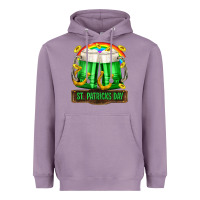 Lavender St. Patrick's Day beer Heavyweight Hoodie - OliviaCreatesArt
