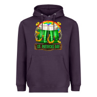 Plum St. Patrick's Day beer Heavyweight Hoodie - OliviaCreatesArt