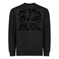 Black 10 Years And Still Enjoying The Ride Heavyweight Sweatshirt - Bettercallsaul