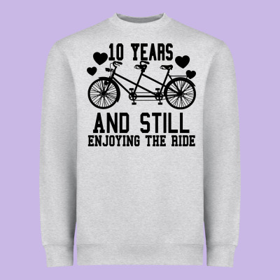 10 Years And Still Enjoying The Ride Heavyweight Sweatshirt Designed By Bettercallsaul
