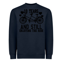Navy 10 Years And Still Enjoying The Ride Heavyweight Sweatshirt - Bettercallsaul