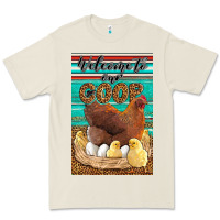 Bone Western Welcome To Our Coop Premium Tee - LillyAllenDesigns